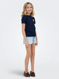 KOGROBYN Høy midje Regular Fit Denimshorts