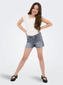 KOGROBYN Straight Fit Denimshorts