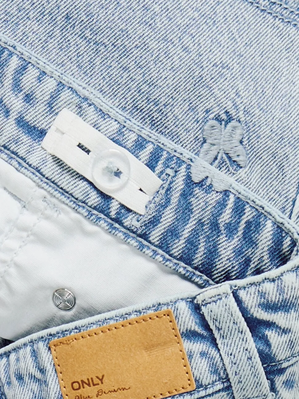 KOGROBYN Straight Fit Denimshorts