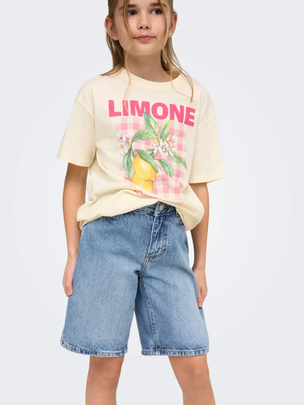 KOGSONNY Høy midje Regular Fit Denimshorts