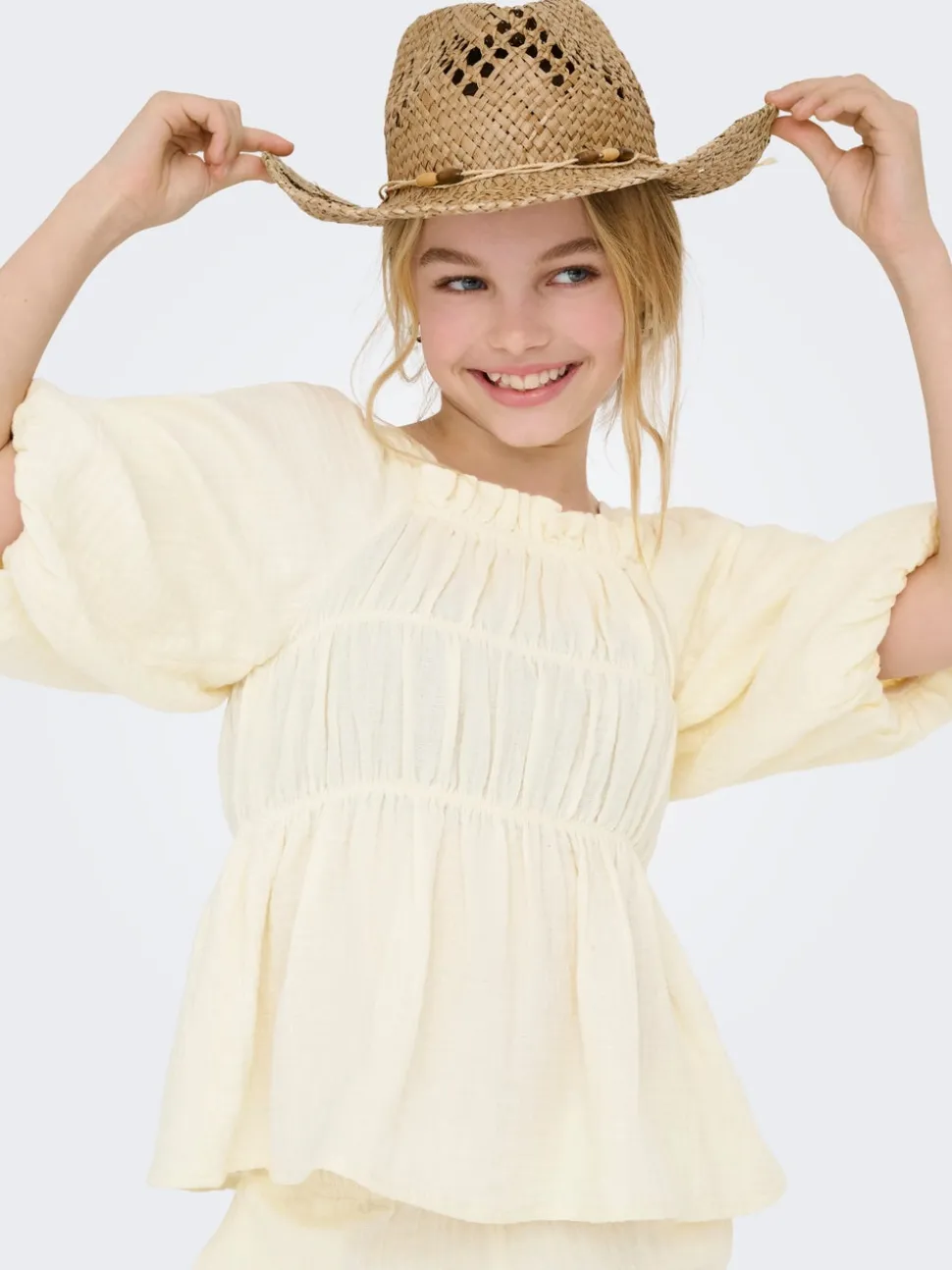KOGTHYRA Smock-topp