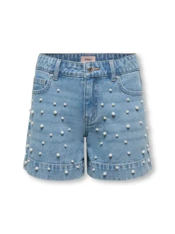 KOGVERA Middels høy midje Regular Fit Denimshorts