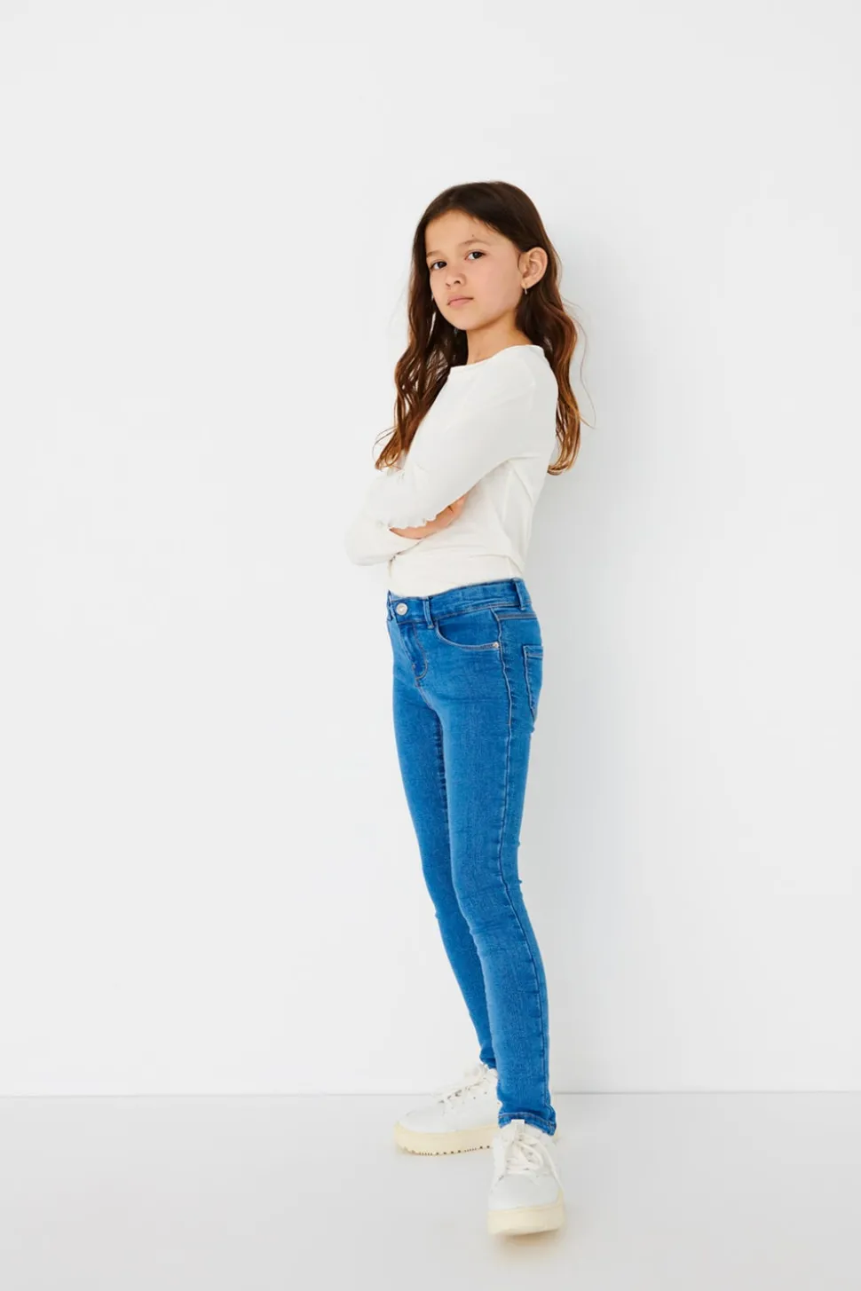 KONRAIN Middels høy midje Skinny Fit Jeans