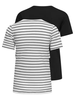 OLMBLOOM 2-pack T-skjorte