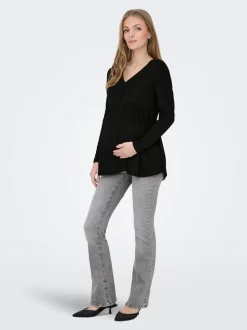 OLMBLUSH Middels høy midje Flared Fit Jeans
