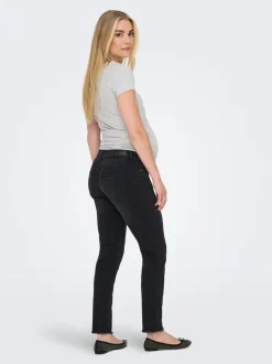 OLMBLUSH Middels høy midje Skinny Fit Ankellengde Jeans