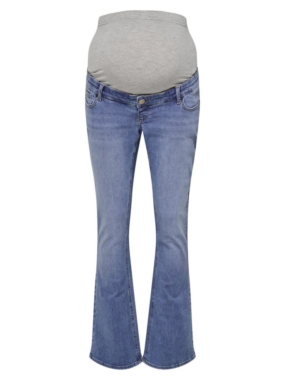 OLMBLUSH Middels høy midje Flared Fit Jeans