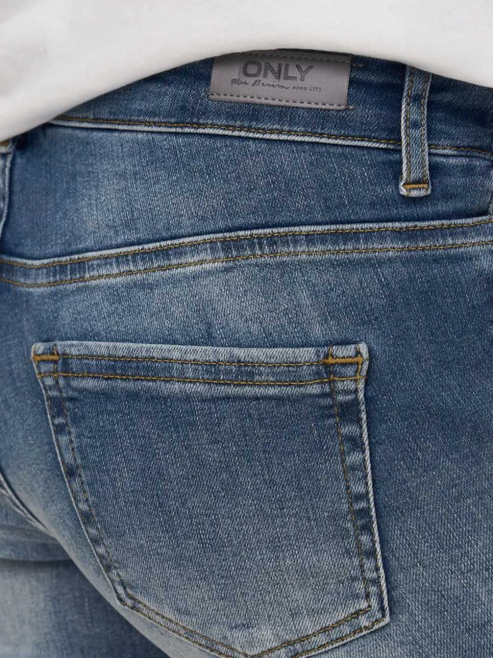 OLMBLUSH Middels høy midje Skinny Fit Ankellengde Jeans