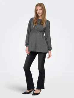 OLMBLUSH Middels høy midje Flared Fit Jeans