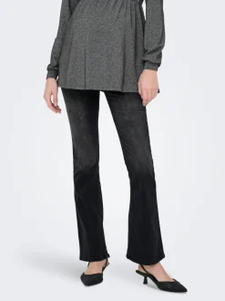 OLMBLUSH Middels høy midje Flared Fit Jeans