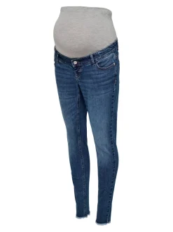 OLMBLUSH Middels høy midje Skinny Fit Ankellengde Jeans