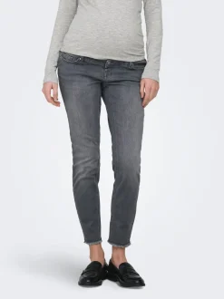 OLMBLUSH Middels høy midje Skinny Fit Ankellengde Jeans