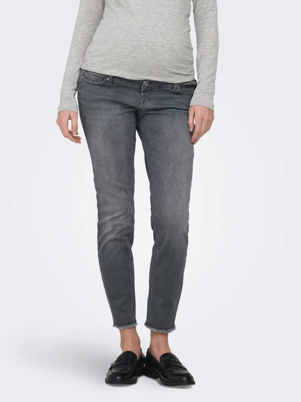 OLMBLUSH Middels høy midje Skinny Fit Ankellengde Jeans