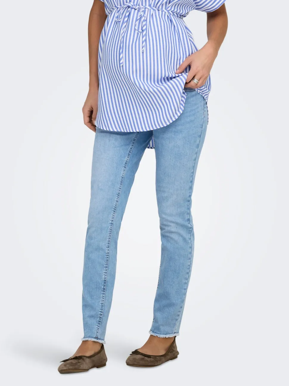 OLMBLUSH Skinny Fit Ankellengde Jeans