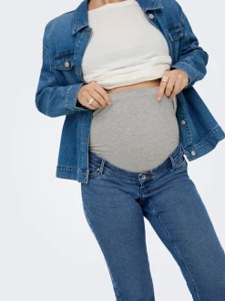 OLMCATWALK Høy midje Mom Fit Jeans