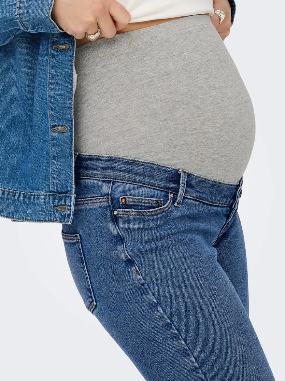 OLMCATWALK Høy midje Mom Fit Jeans