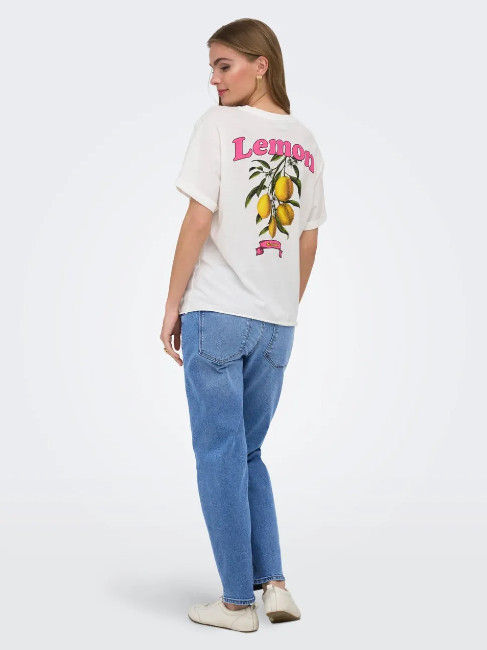 OLMEMILY Straight Fit Ankellengde Jeans