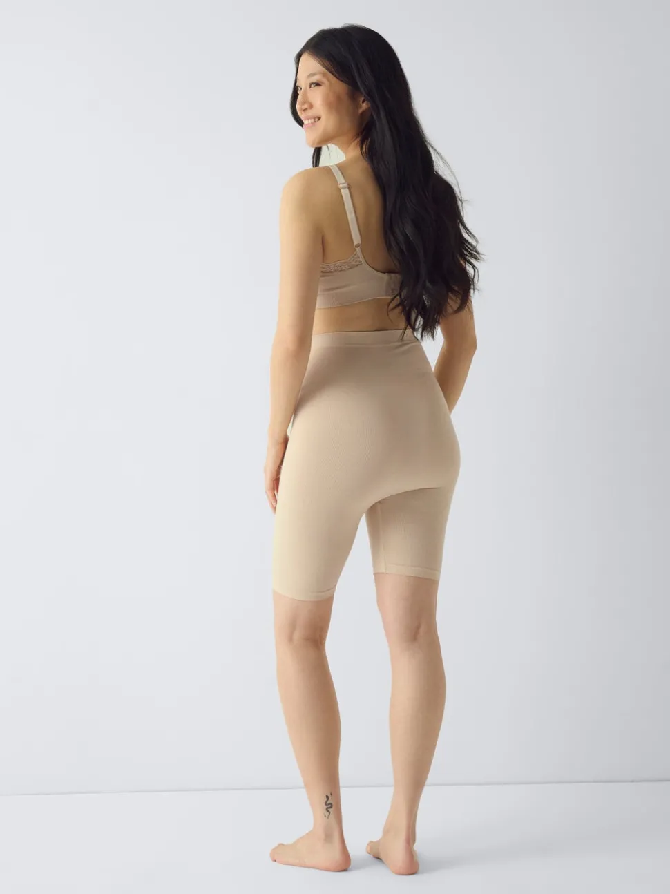 OLMHOPE Høy midje Regular Fit Sømløs shorts