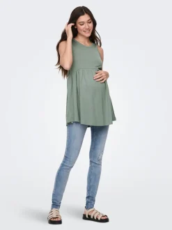 OLMIMA Peplum-topp