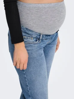 OLMJUICY Høy midje Straight Fit Jeans