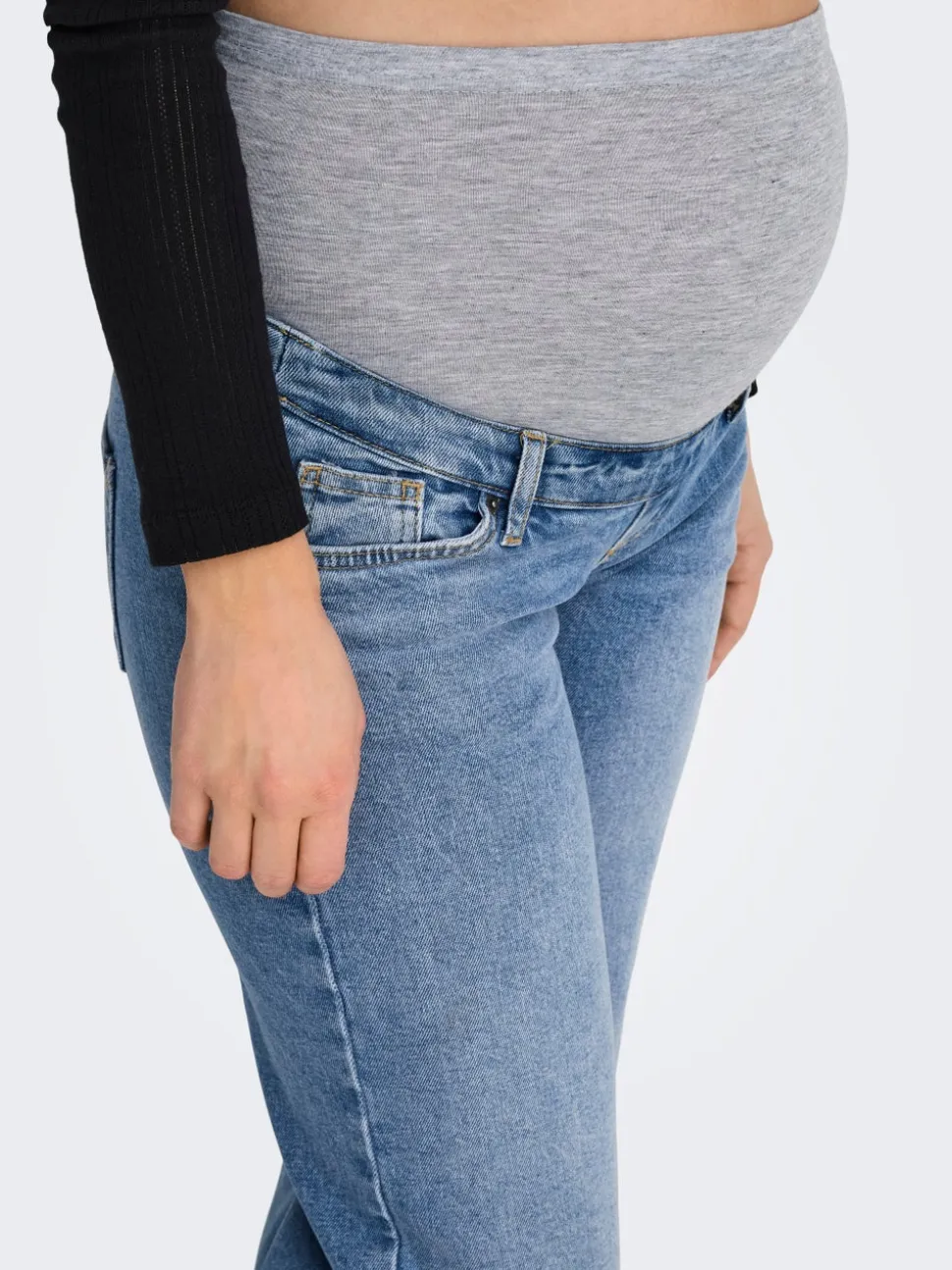 OLMJUICY Høy midje Straight Fit Jeans