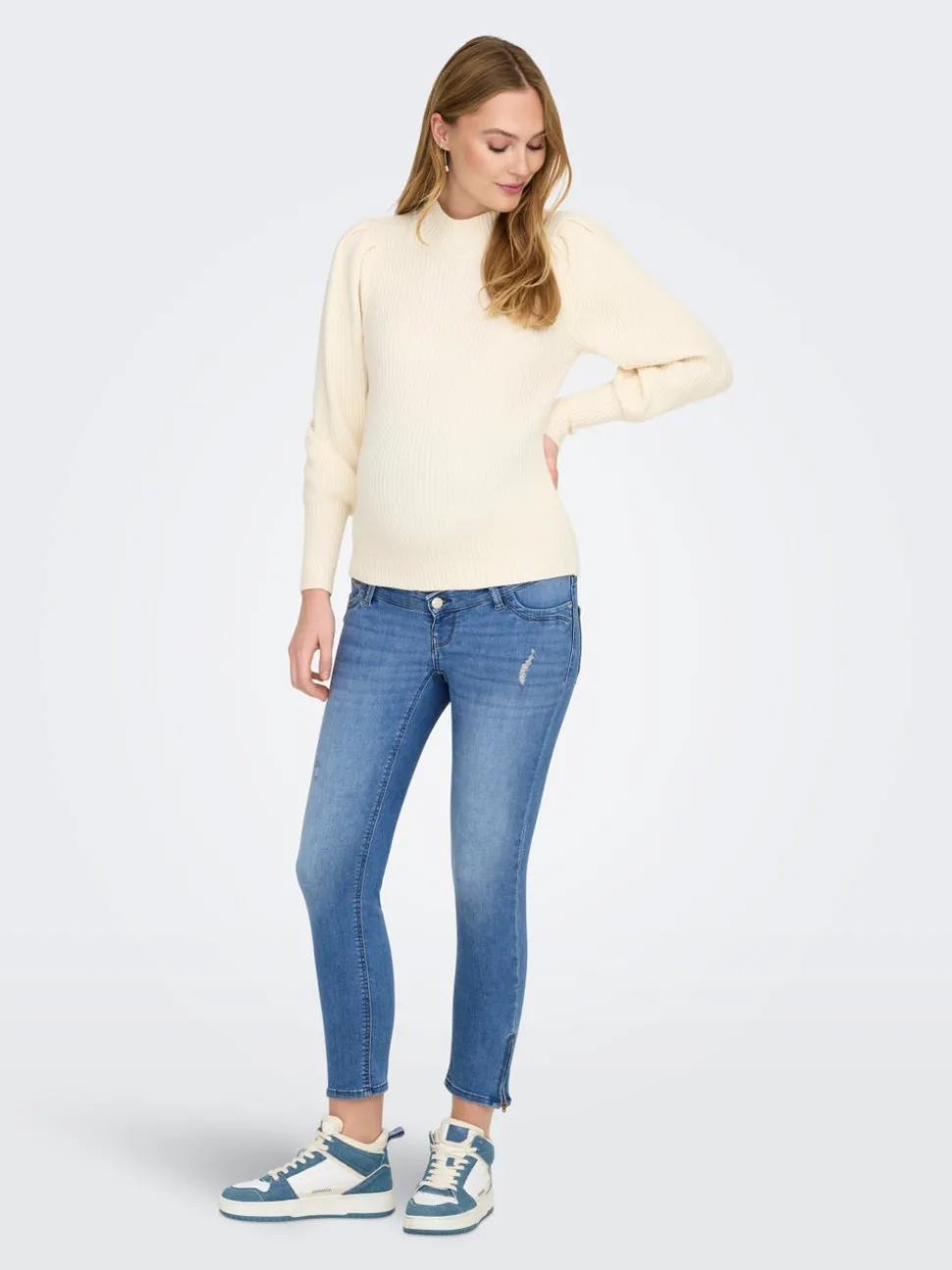 OLMKARLA Middels høy midje Skinny Fit Ankellengde Jeans