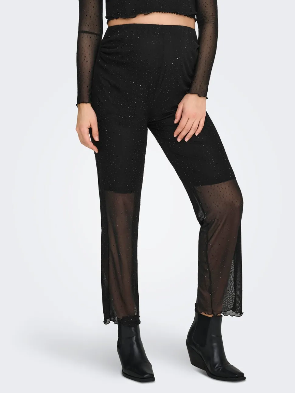 OLMLOURA Wide Leg Fit Bukser med vide ben