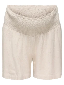 OLMSIESTA Middels høy midje Regular Fit Lin Shorts
