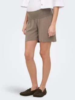 OLMSIESTA Middels høy midje Regular Fit Lin Shorts