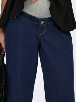OLMSNOW Høy midje Wide Leg Fit Jeans