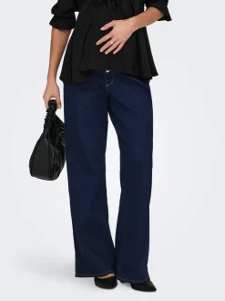 OLMSNOW Høy midje Wide Leg Fit Jeans