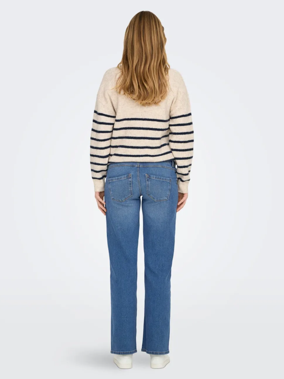 OLMSNOW Høy midje Wide Leg Fit Jeans