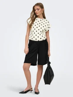 OLMVICTORIA Høy midje Regular Fit Shorts
