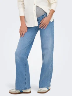 OLMWAUW Middels høy midje Wide Leg Fit Jeans