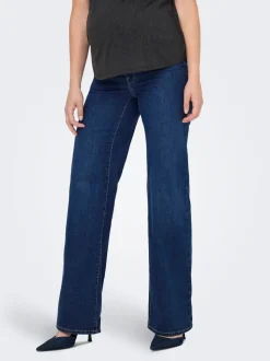 OLMWAUW Middels høy midje Wide Leg Fit Jeans
