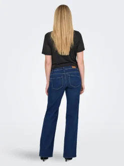 OLMWAUW Middels høy midje Wide Leg Fit Jeans