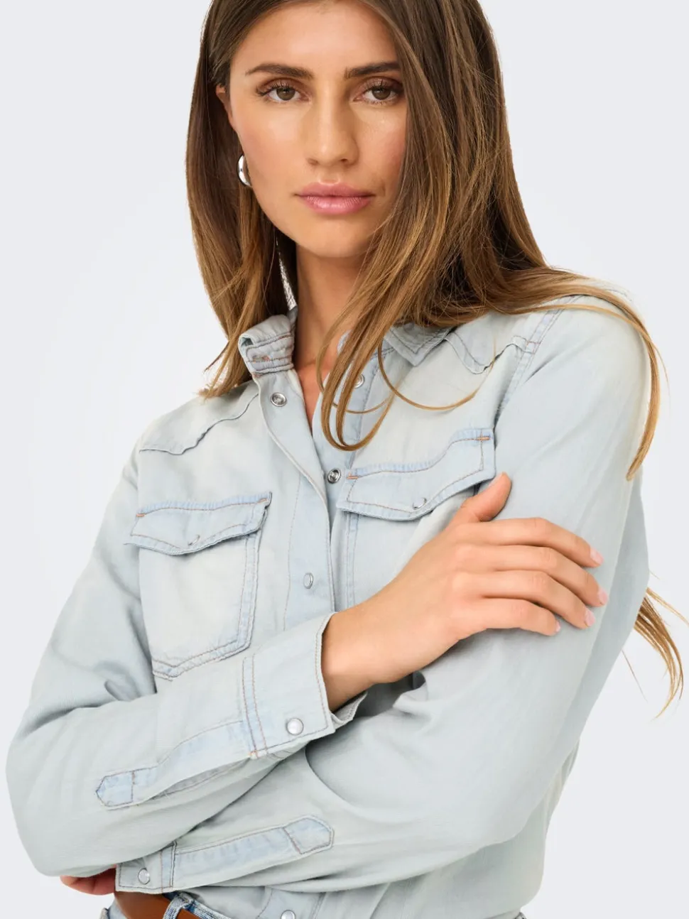 ONLALICE Denimskjorte