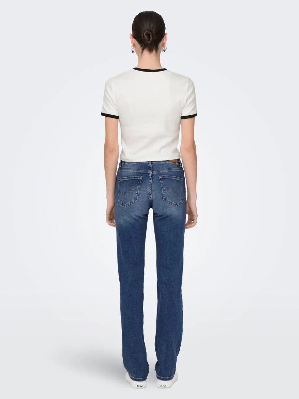 ONLALICIA Middels høy midje Straight Fit Jeans