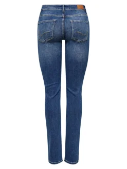 ONLALICIA Middels høy midje Straight Fit Jeans