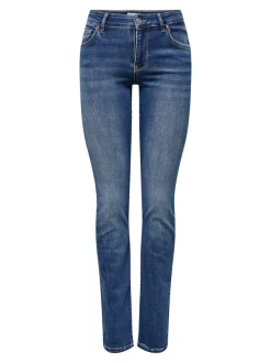 ONLALICIA Middels høy midje Straight Fit Jeans