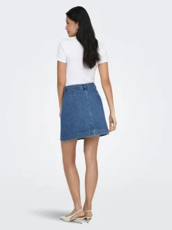 ONLAMAZING Denim Denimskjørt Kort skjørt