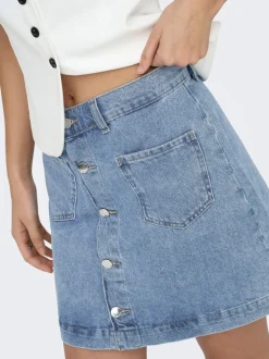 ONLAMAZING Denim Denimskjørt Kort skjørt