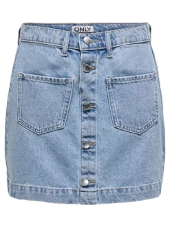 ONLAMAZING Denim Denimskjørt Kort skjørt