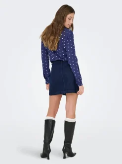 ONLAMAZING Denim Denimskjørt Kort skjørt