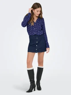 ONLAMAZING Denim Denimskjørt Kort skjørt