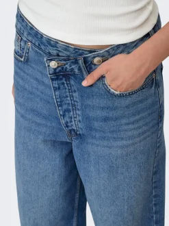 ONLAMBER Lav midje Baggy Fit Jeans