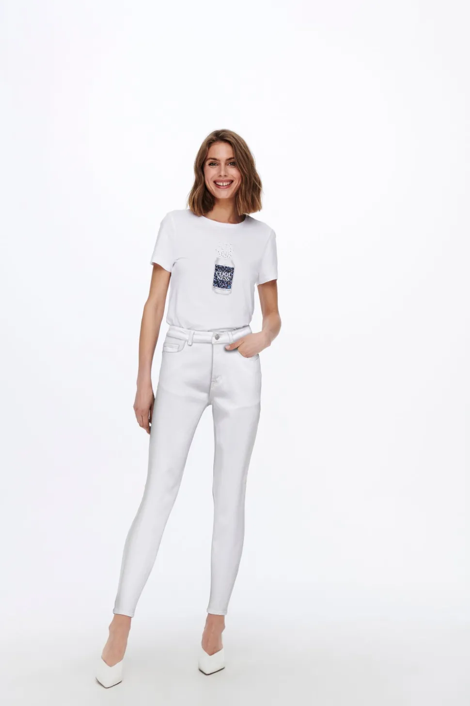 ONLANA Middels høy midje Skinny Fit Jeans