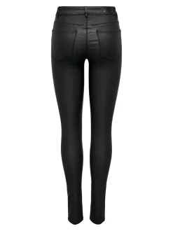 ONLANNE Skinny Fit Bukse i kunstskinn
