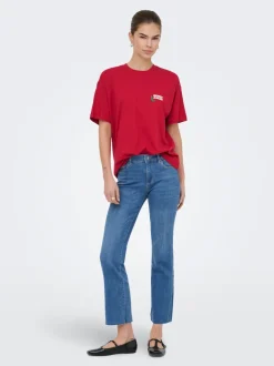 ONLANN-KENYA Middels høy midje Flared Fit Jeans