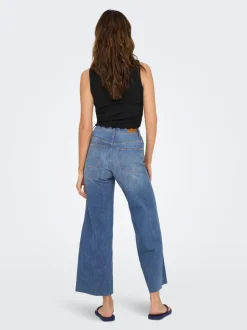 ONLANN-MADISON Høy midje Cropped Fit Jeans
